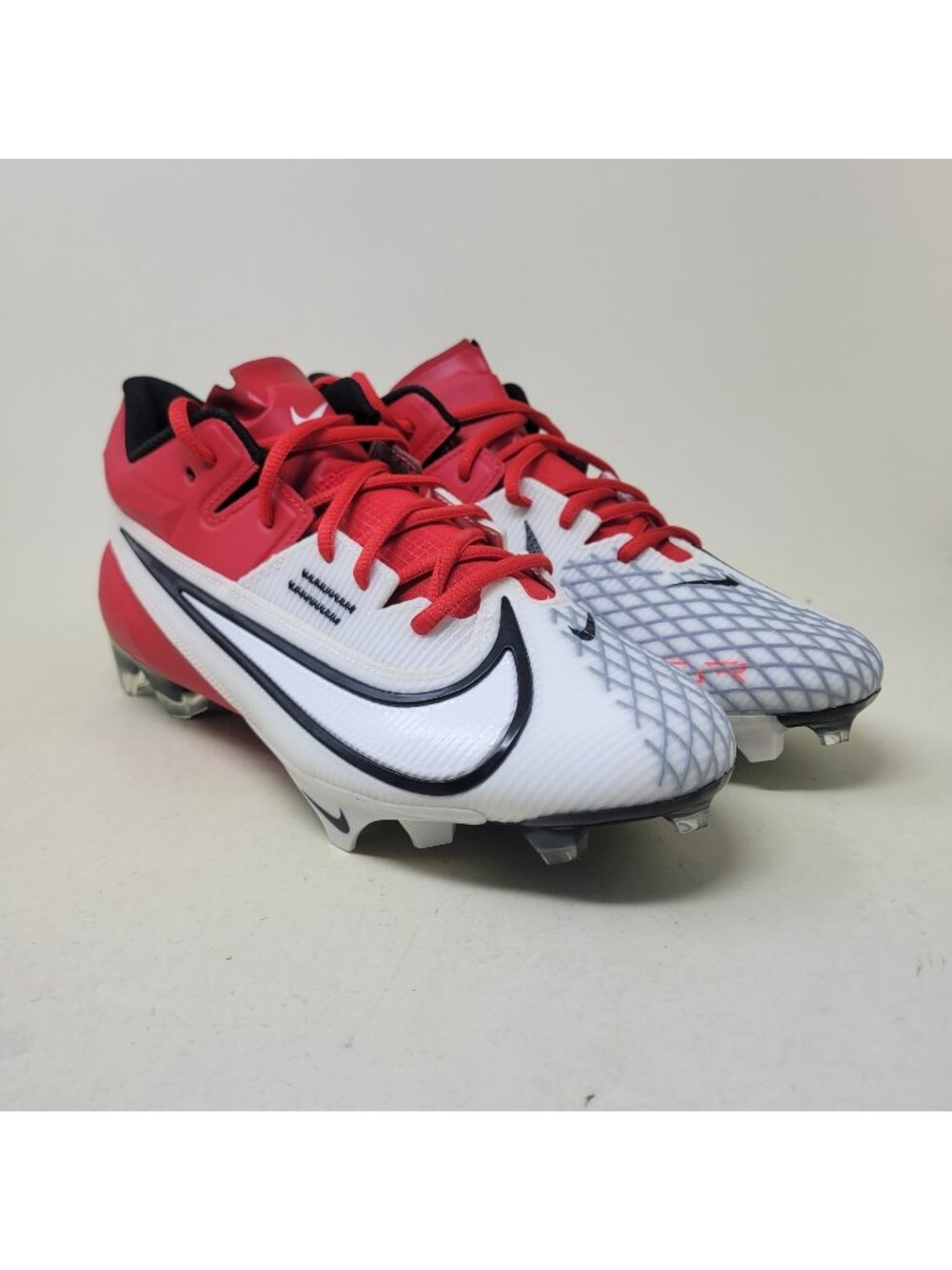 Nike Vapor Edge Elite 360 2 Men's Size 9.5 Football Cleats Red/White DA5457-616